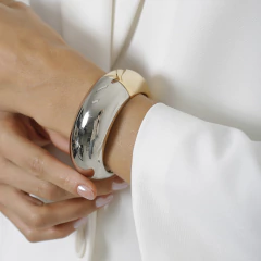 BRACELETE MAXI BOLD BICOLOR - comprar online