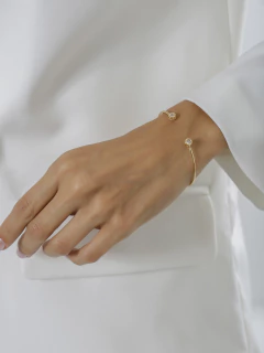 BRACELETE PONTO DE LUZ - Adrélle Semijoias