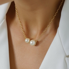 CHOKER ELOS COM PEROLAS DUO - comprar online