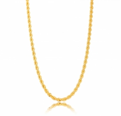CHOKER CORDAO BAIANO 4 MM - Adrélle Semijoias