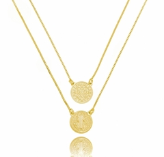 ESCAPULÁRIO MEDALHA SÃO BENTO