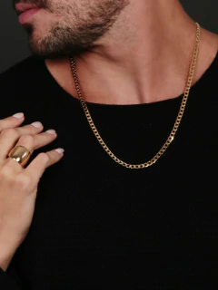 CORRENTE MASCULINA GRUMET IMPORTADA - Adrélle Semijoias