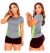 Blusa Feminina De Academia Dry Fit Manga Curta Fitness - loja online