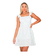 Imagem do Vestido Curto Laise Bordado Alça Babado Frufru Soltinho