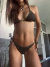 BIKINI VERDE MILITAR TEXTURADA en internet