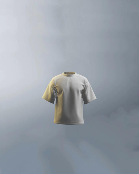 Camiseta Oversized Branco Daisy FIO 26.1