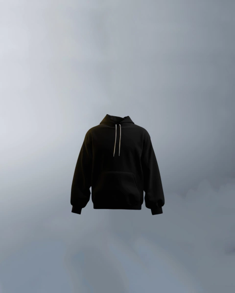 Moletom Canguru Preto Obsidian - comprar online