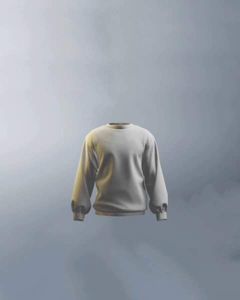 Moletom Careca Branco Daisy