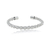 Bracelete entrelaçado banho de prata na internet