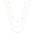 Kit colares Brilho banho de ouro - comprar online
