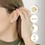 Brinco sol banho de ouro - loja online