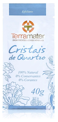 Cristais de Quartzo - Esfoliante Terramater - comprar online