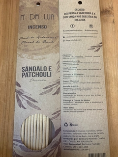 Incenso Sândalo e Patchouli