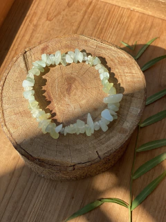 Pulseira Cascalho Jade verde - comprar online