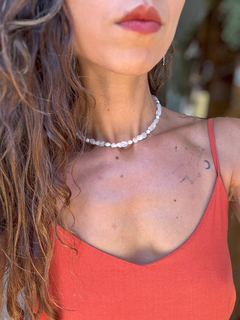 Choker de Quartzo Leitoso - comprar online
