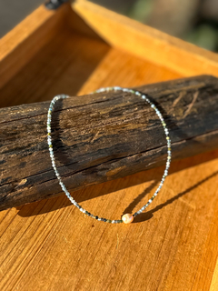 Choker Cianitas + Pérola (comunicação e expressão) - comprar online