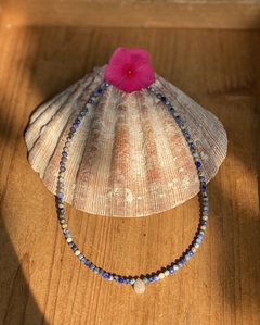 Choker Cristais Naturais - Lápis-lazúli na internet