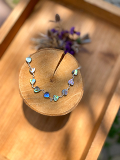 Choker Coração de Abalone - comprar online