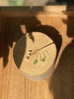 Brinco Penduradinho Peridoto