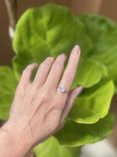 Anel Topázio formato diamante - comprar online