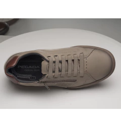 SAPATENIS MASCULINO EM COURO PEGADA - 111002 - Via Expressa Calçados