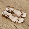 SANDALIA BEBECE SALTO BLOCO BAIXO COM PEDRARIA - T5267406