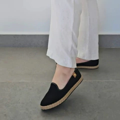 SAPATILHA FEMININA MOLECA NOBUCK SOLADO TRANÇADO - 5696304 na internet