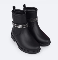 BOTA INFANTIL PAMPILI SAFIRA TIRA COM GLITTER E TACHAS - 279113 - comprar online