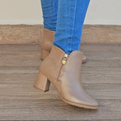 BOTA FEMININA CANO CURTO SALTO BLOCO MODARE - 7078101