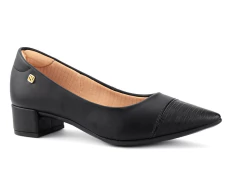 SCARPIN FEMININO SALTO BAIXO SANTINELLI - 1474028 - comprar online