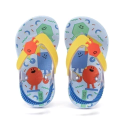 CHINELO INFANTIL KLIN ACQUA PRINT - 442132000