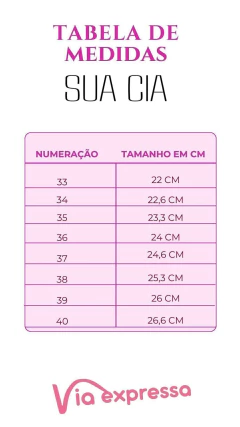 CHINELO FEMININO ANATOMICO NEW LOGO SUA CIA - 851117017 na internet