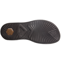 SANDALIA MASCULINA PEGADA EM COURO - 133303 - loja online