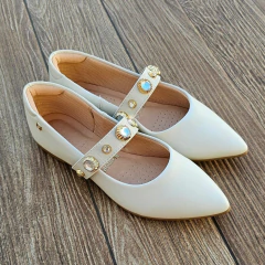 SAPATILHA FEMININA BICO FINO MARY JANE SANTINELLI - 1266755 - loja online