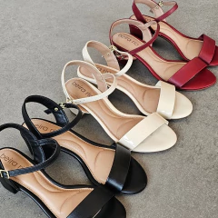 SANDALIA BEIRA RIO CONFORTO SALTO QUADRADO BAIXO - 82461176