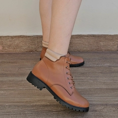BOTA COTURNO TRATORADO CANO BAIXO VIA BELLA - 8350 - comprar online