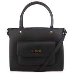 BOLSA MEDIA FEMININA COM 2 ALÇAS BE FOREVER - 3513100A - comprar online