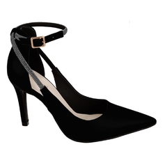 SCARPIN BEBECE SALTO ALTO FINO MULTITIRAS FIVELA - T9430216