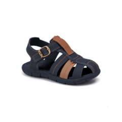 SANDALIA FECHADA INFANTIL KLIN TIC TAC CASUAL - 171211000