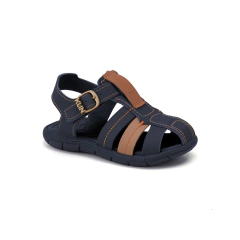 SANDALIA FECHADA INFANTIL KLIN TIC TAC CASUAL - 171211000