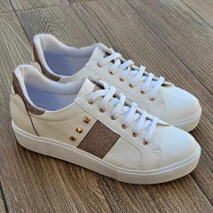 TENIS FEMININO VIVAFLEX CHAMPAGNE - 927165B