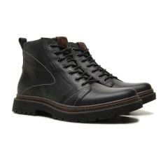 BOTA COTURNO MASCULINO EM COURO FREEWAY - JACK01