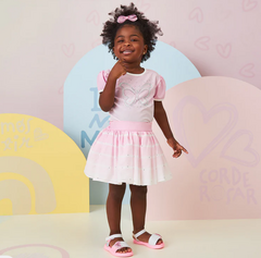 SANDALIA INFANTIL PAMPILI LILI DE VELCRO E CORAÇÃO - 722004 - comprar online