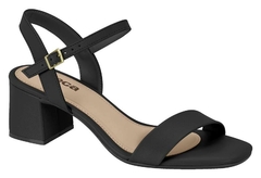 SANDALIA FEMININA MOLECA SALTO BLOCO MEDIO - 5496101