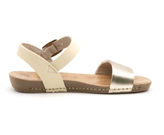 SANDALIA FLATFORM ANDACCO GOA EM COURO BISON - 14277 na internet