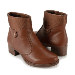BOTA FEMININA MISSISSIPI CANO CURTO SALTO BAIXO - Q8463 - comprar online