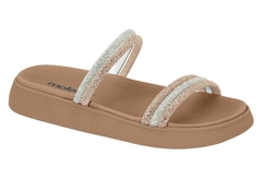 SANDALIA MOLECA PAPETE COM BRILHO - 5469135