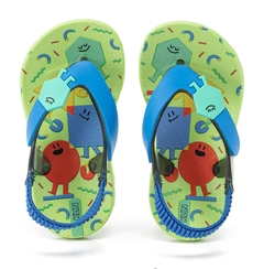 CHINELO INFANTIL KLIN ACQUA PRINT - 442132000 - comprar online
