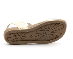 SANDALIA FLATFORM ANDACCO GOA EM COURO BISON - 14277 - Via Expressa Calçados