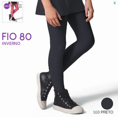 MEIA INFANTIL SELENE FIO 80 - 9555002
